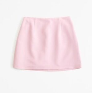 Abercrombie Scarlett mini skort pink size M NWT